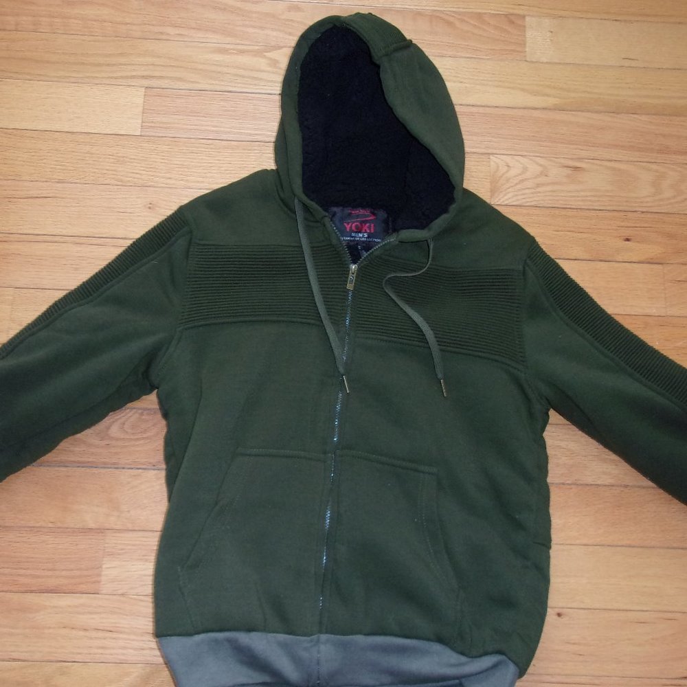 MENS ZIP UP HOODY YORKI MENS OUTERWEAR
